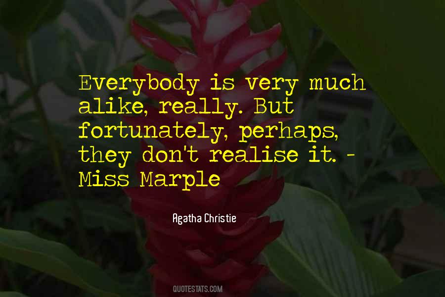 Quotes About Miss Marple #375200