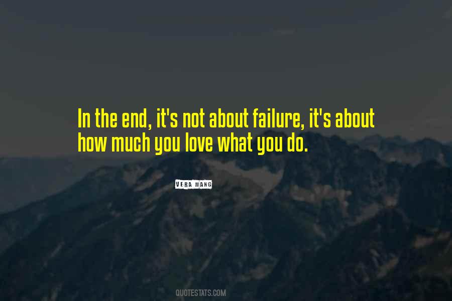 Quotes About Failure In Love #1171698
