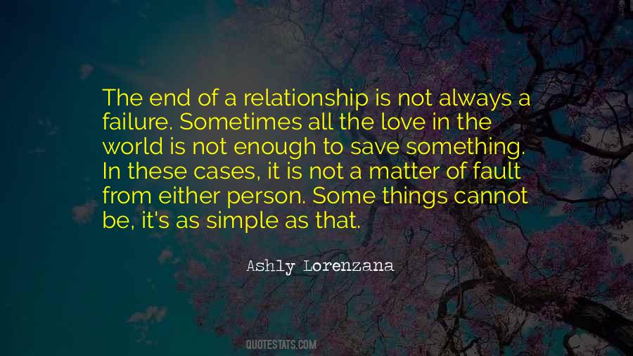 Quotes About Failure In Love #1232342