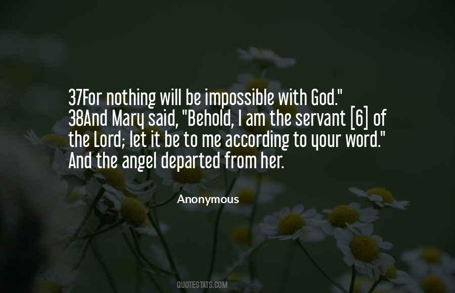 Word Impossible Quotes #1718864