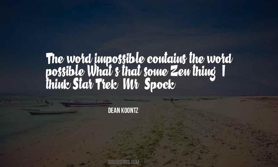 Word Impossible Quotes #378916