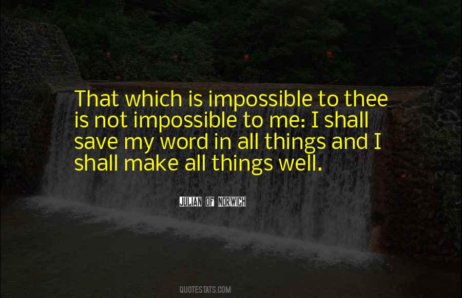 Word Impossible Quotes #614295