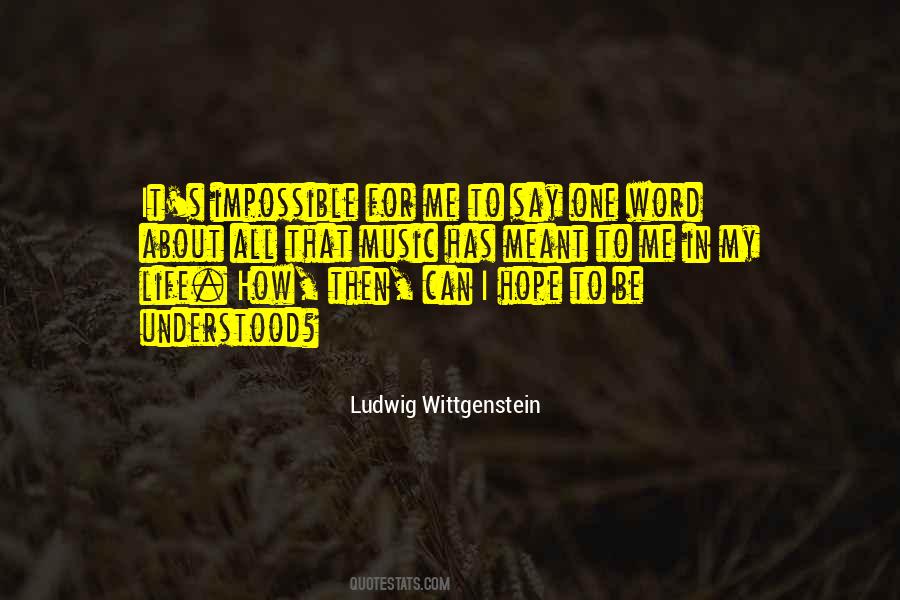 Word Impossible Quotes #800807