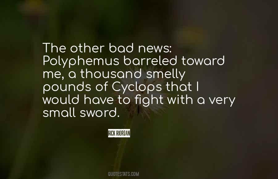 Quotes About Cyclops #282178