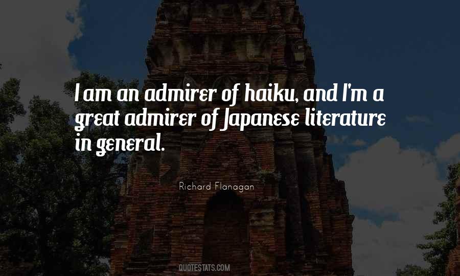 Quotes About Japanese Literature #592651