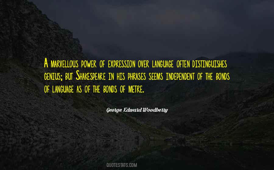 Quotes About Power Of Language #343999