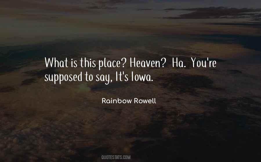 Quotes About Iowa #166403