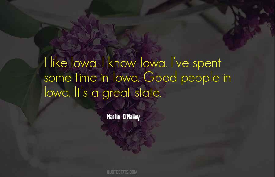 Quotes About Iowa #255192