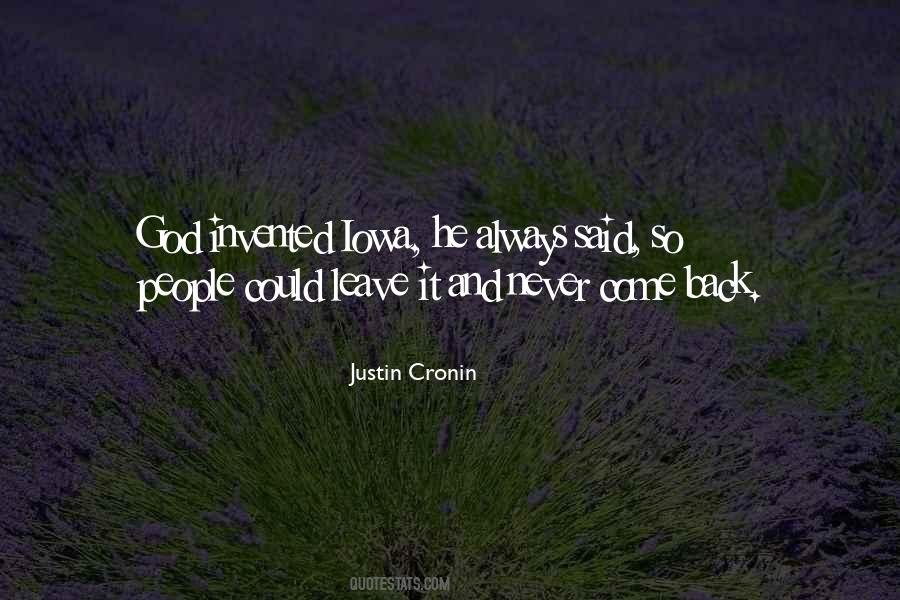 Quotes About Iowa #463963