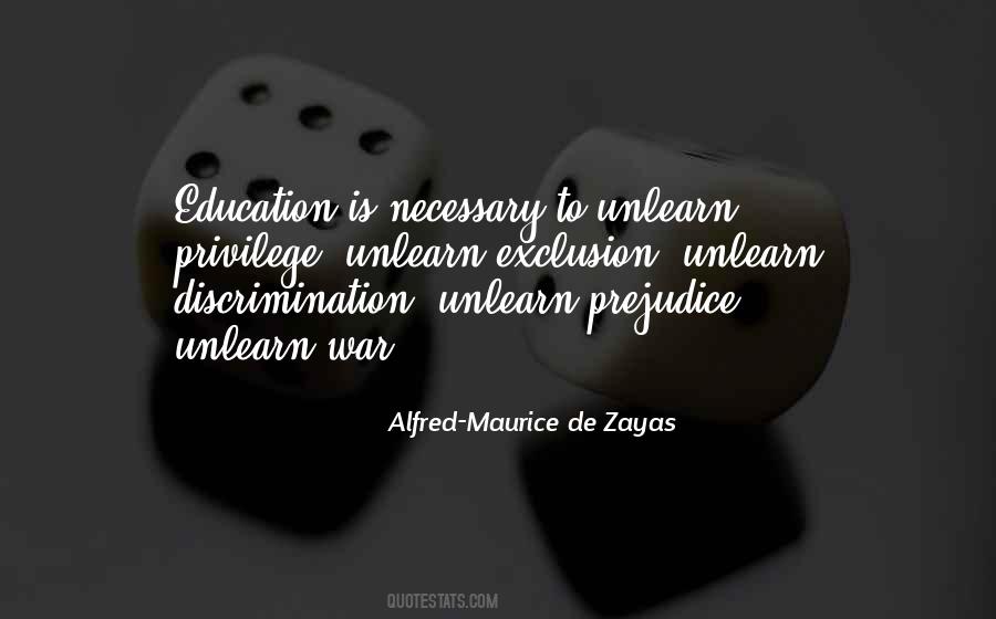 Quotes About Discrimination In Education #267928
