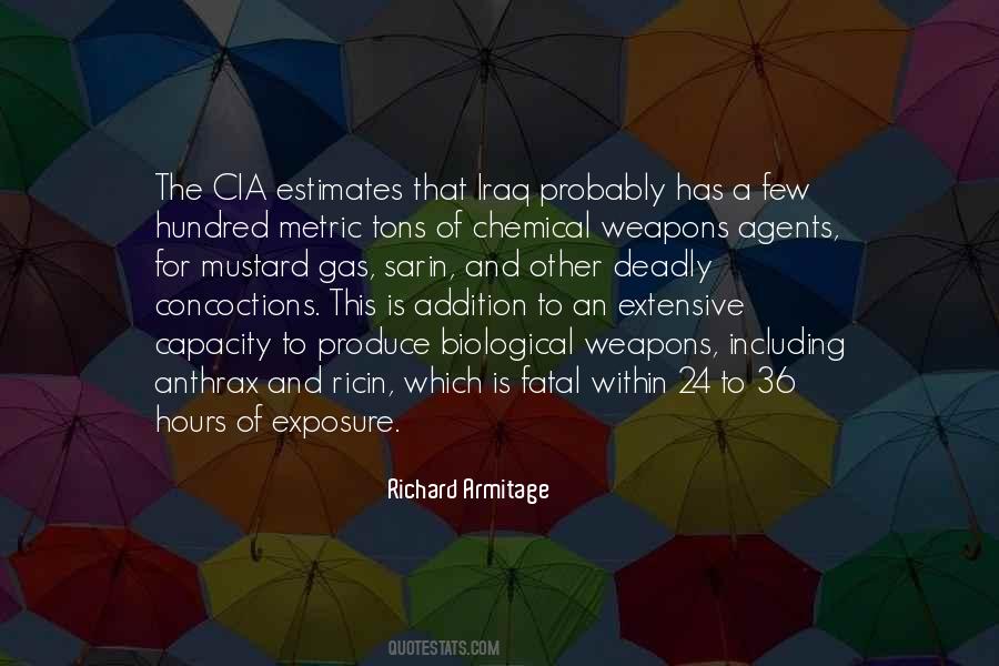 Quotes About Chemical Weapons #1136714