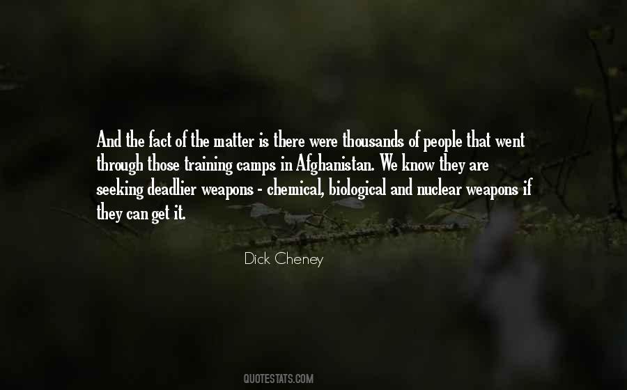 Quotes About Chemical Weapons #1611502