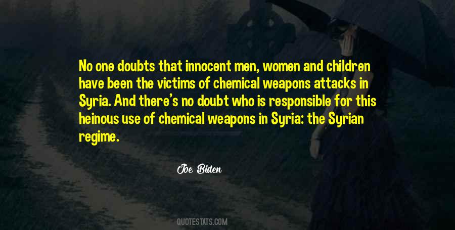 Quotes About Chemical Weapons #1730249
