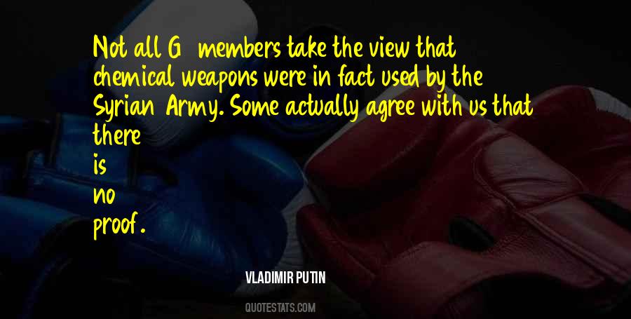 Quotes About Chemical Weapons #260877