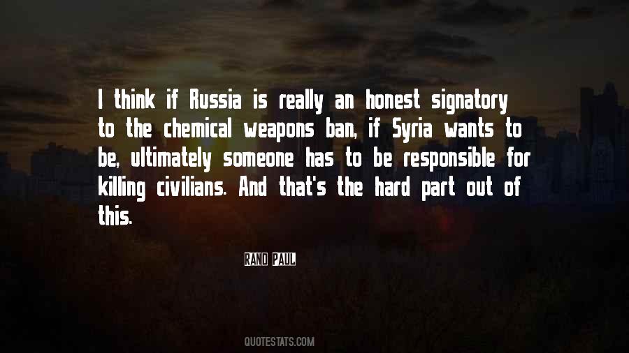 Quotes About Chemical Weapons #671616