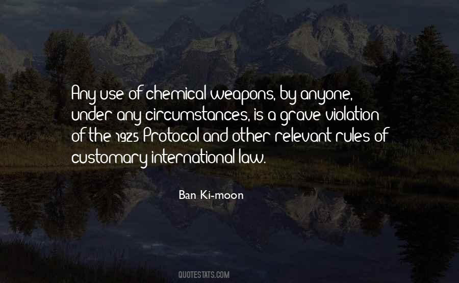 Quotes About Chemical Weapons #68252