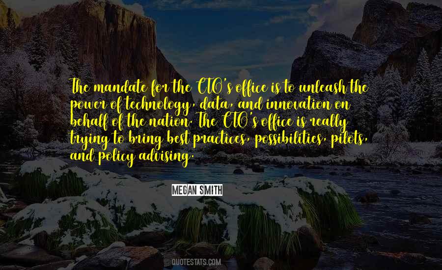 Quotes About Mandate #199141