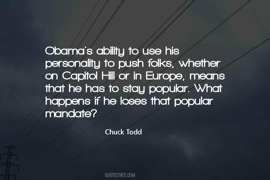 Quotes About Mandate #569238