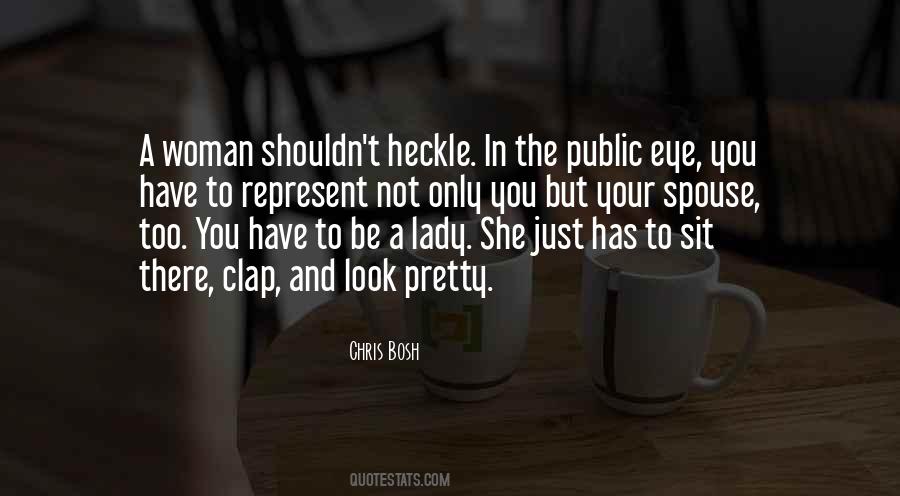 Quotes About A Lady #1025805