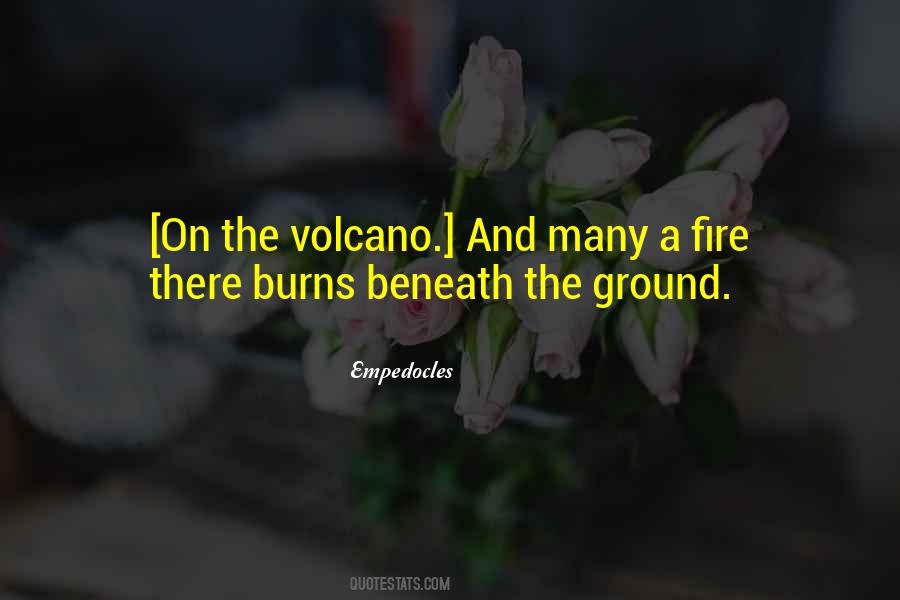 Quotes About Volcanoes #31769