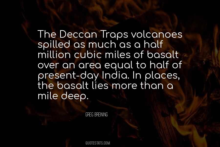 Quotes About Volcanoes #422586