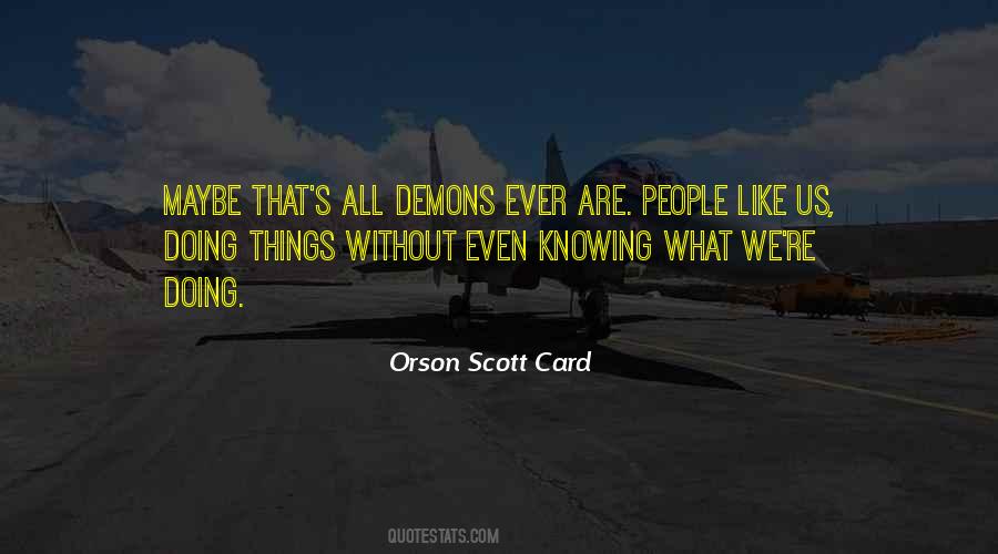 Quotes About Knowing Things #116102