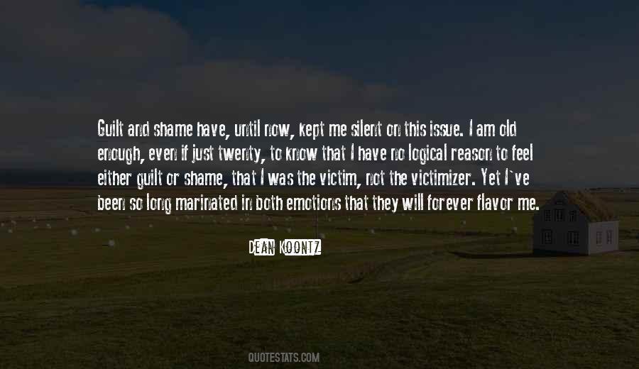 Quotes About Shame And Guilt #1138407