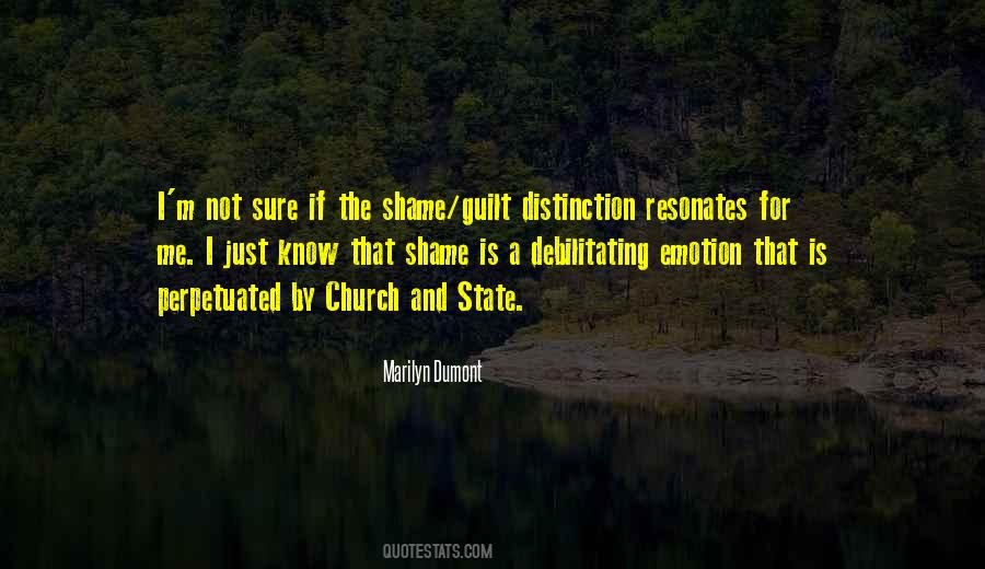 Quotes About Shame And Guilt #1423778