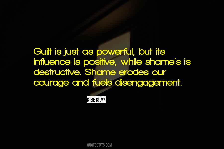 Quotes About Shame And Guilt #22678