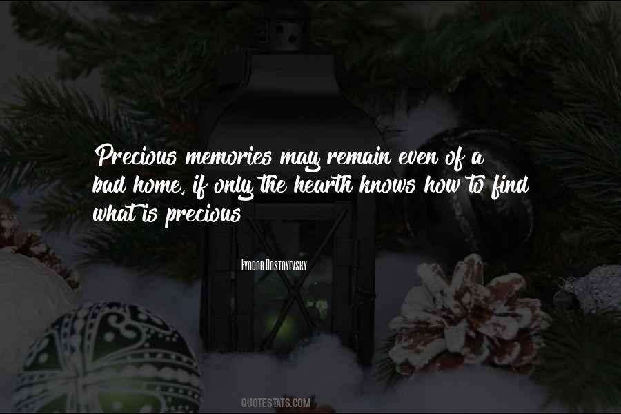 Quotes About Precious Memories #1605441