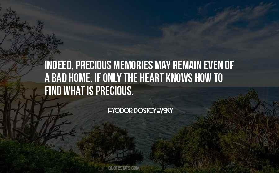 Quotes About Precious Memories #770689
