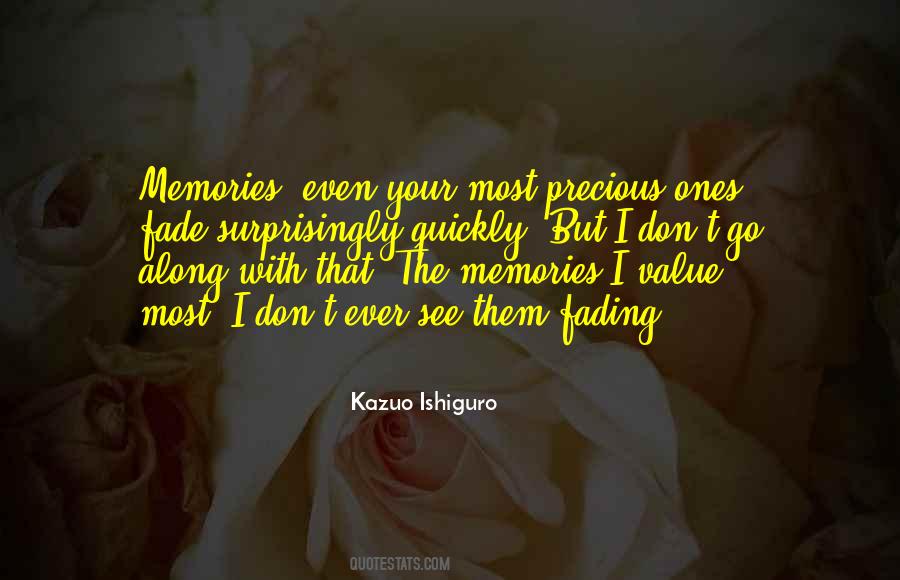 Quotes About Precious Memories #982350