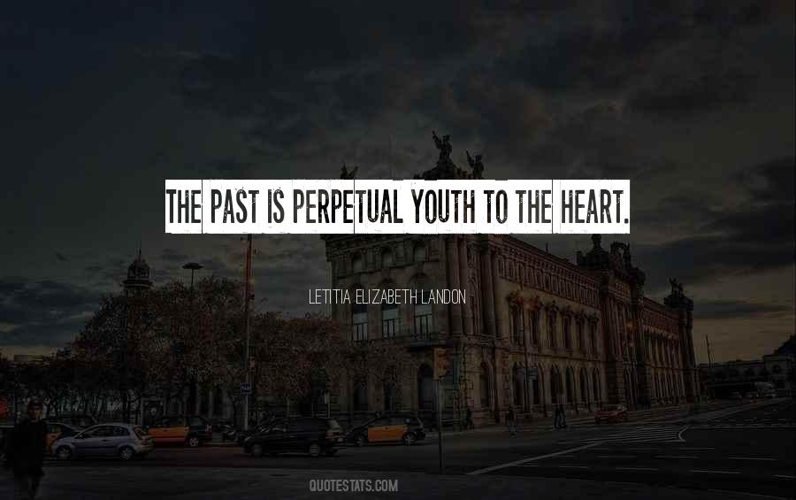 Quotes About Past Youth #409661