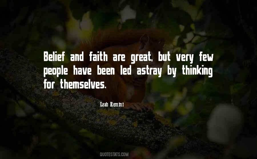 Quotes About Belief And Faith #1123143