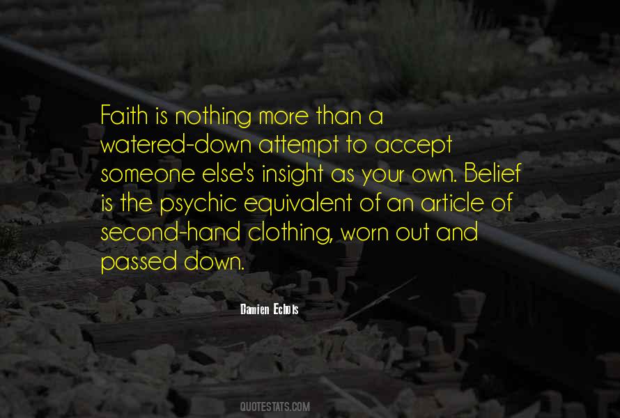 Quotes About Belief And Faith #252254