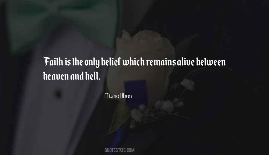 Quotes About Belief And Faith #27669