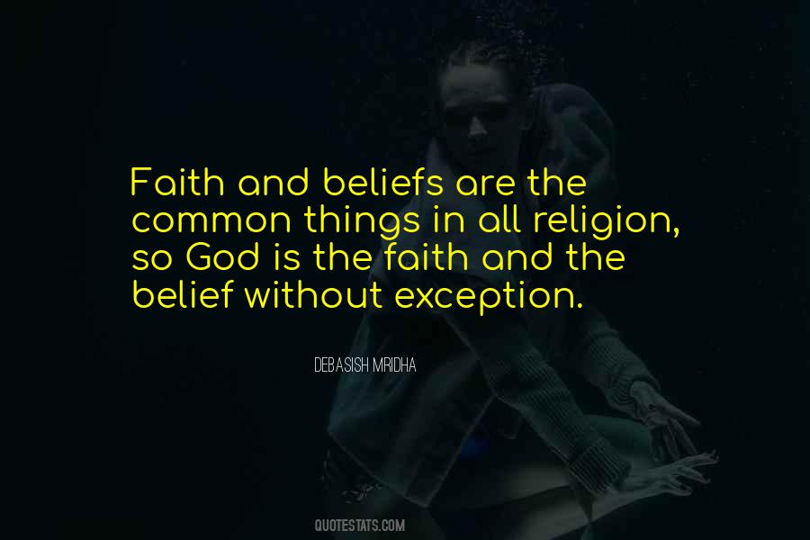 Quotes About Belief And Faith #343080