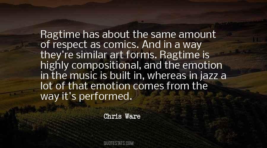 Quotes About Ragtime #1309804