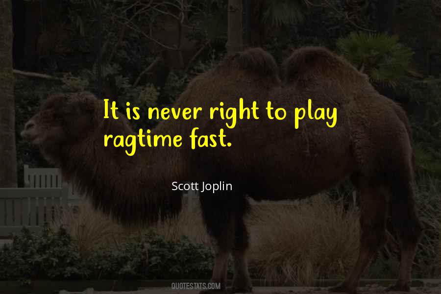 Quotes About Ragtime #898033