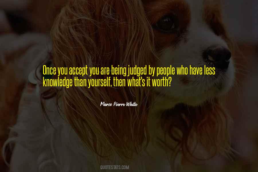 Quotes About People's Worth #573026