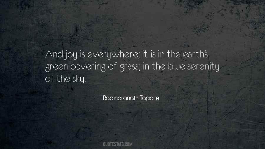 Green Grass And Blue Sky Quotes #1726652