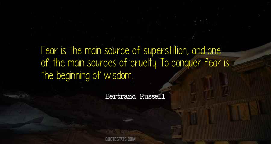 Quotes About Superstition #915050