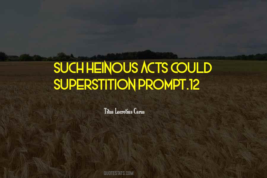 Quotes About Superstition #928736