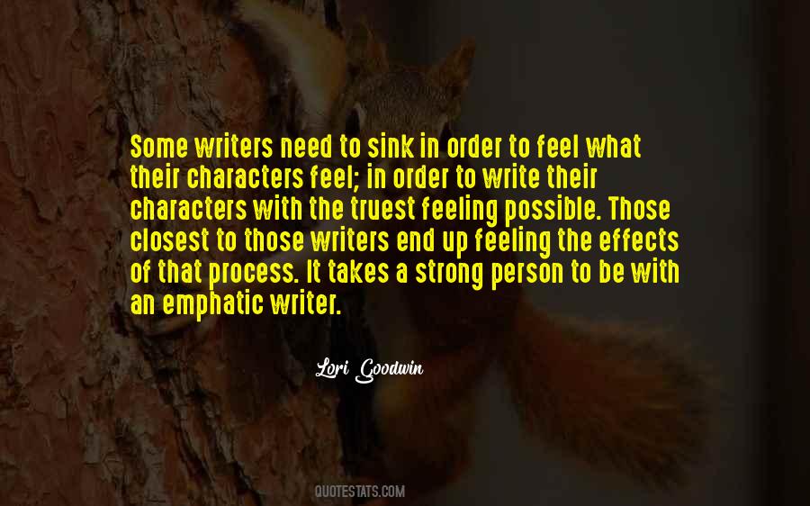 Quotes About Authors And Their Characters #1043643