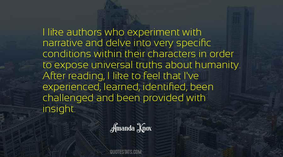 Quotes About Authors And Their Characters #1516013