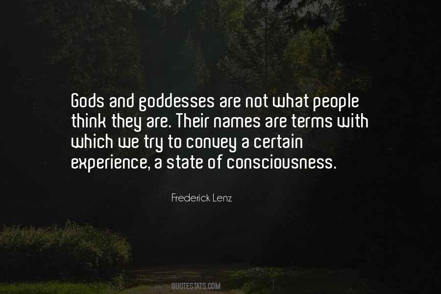 Quotes About The Gods And Goddesses #1486978