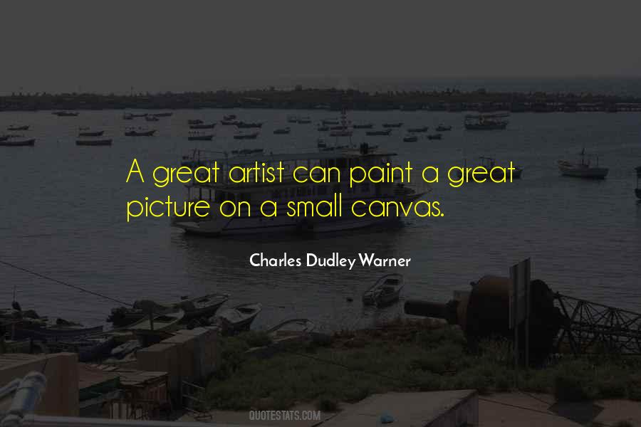 Paint On Canvas Quotes #1558095