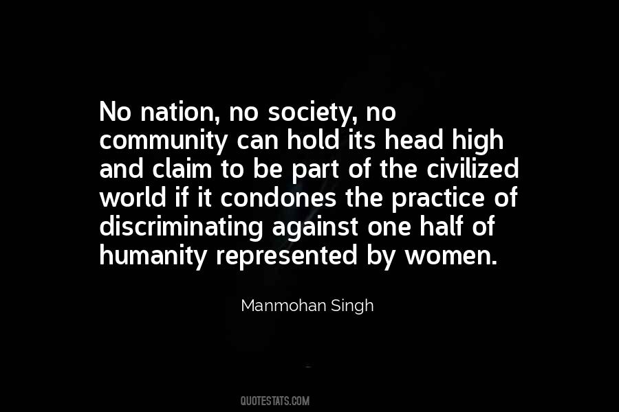 One Humanity Quotes #237006