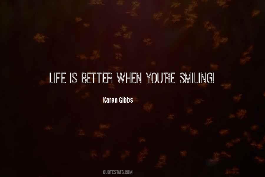 Quotes About Smiling Life #1002075