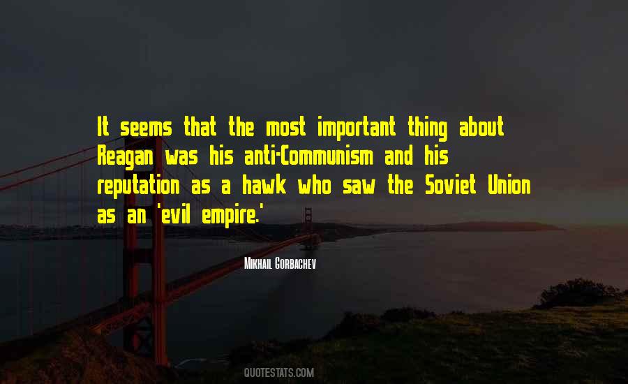 Quotes About Gorbachev #118246